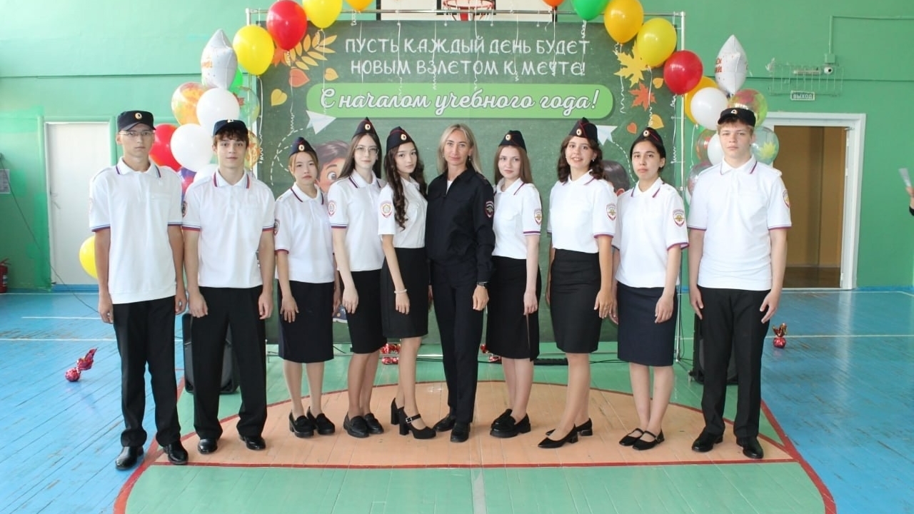 В Мегионе появился первый профильный полицейский класс